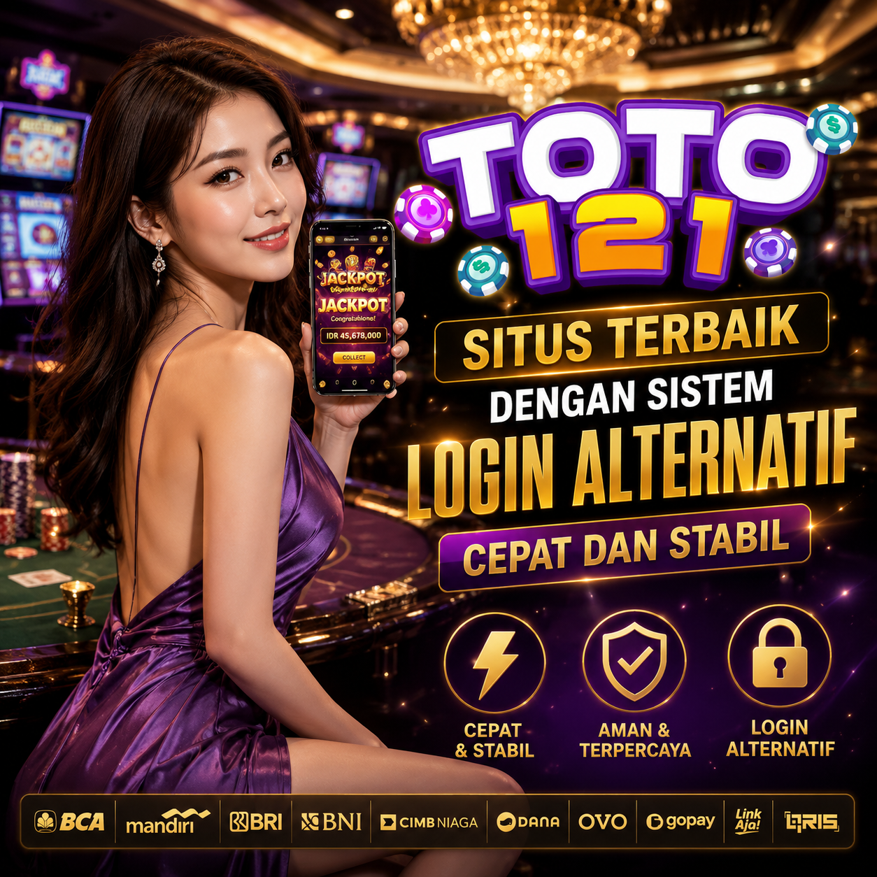 TOTO121 Situs Terbaik dengan Sistem Login Alternatif Cepat dan Stabil